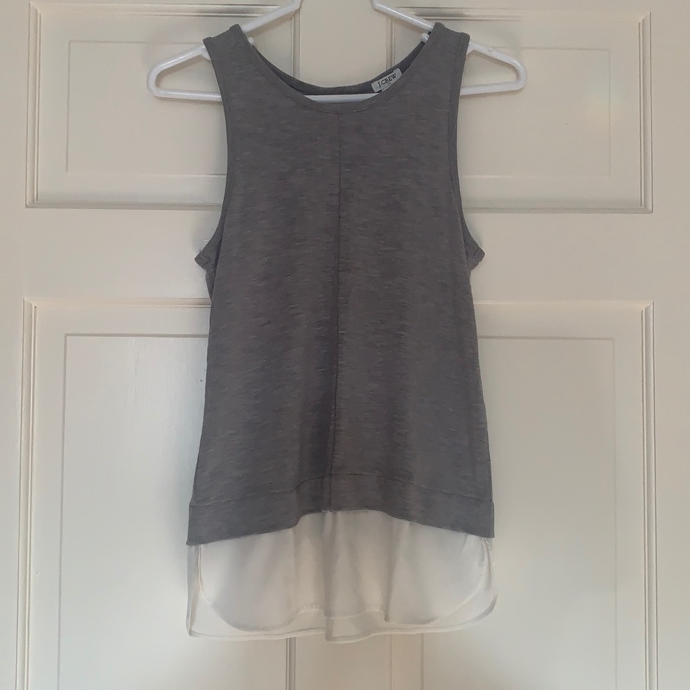J. Crew faux layered tank